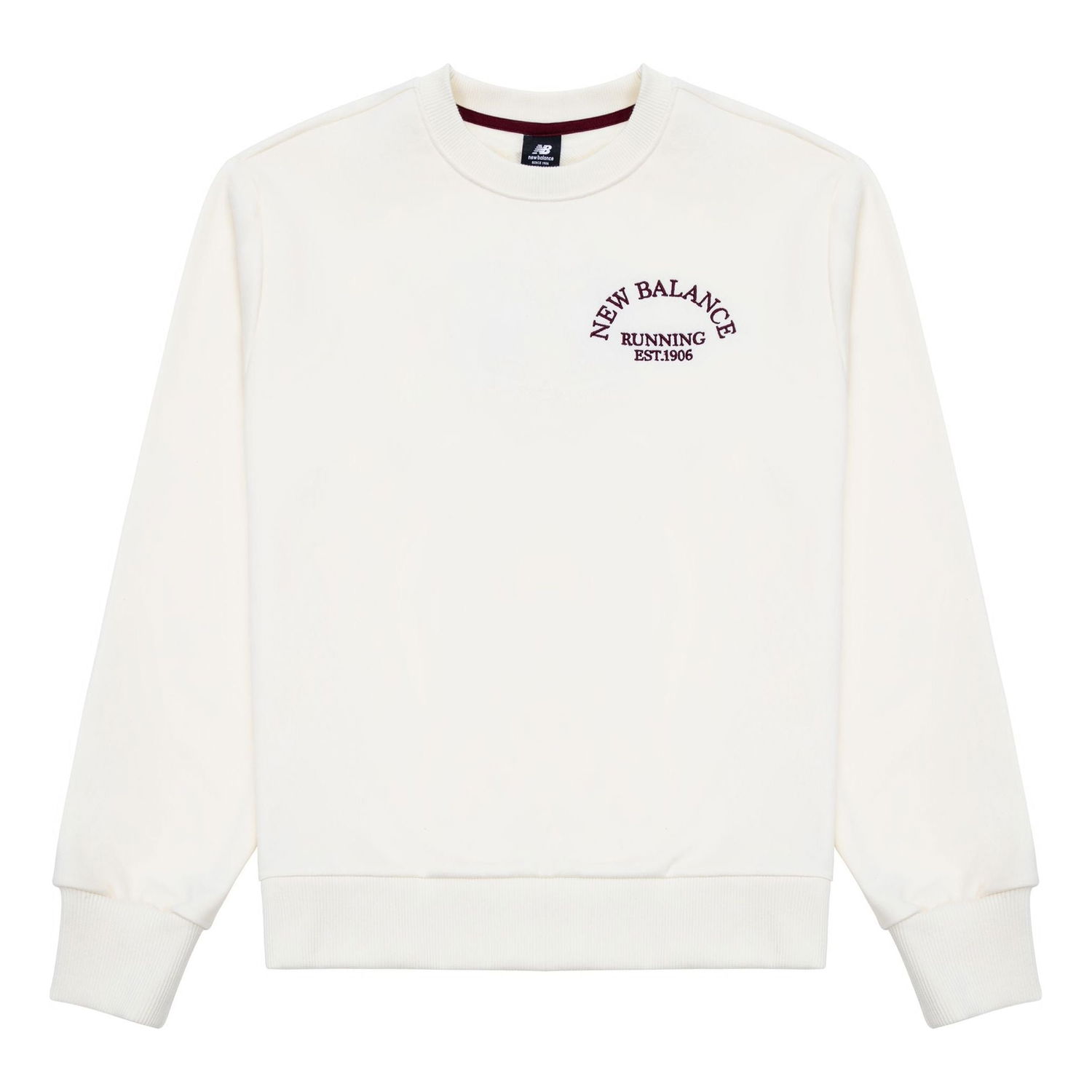 Sveter New Balance Men's Sportswear Sweatshirt Biela | AMT31311-CIC, 0
