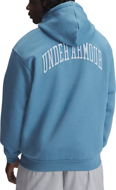 Mikina Under Armour UA Icon Fleece Graphic Hoodie Modrá | 6007591-418, 2
