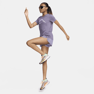Tričko Nike Trail Dri-FIT Fialová | FQ4987-509, 2
