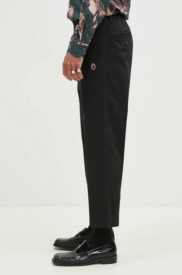 Nohavice BAPE One Point Relaxed Fit Chino Trousers Čierna | 1K80152011, 1