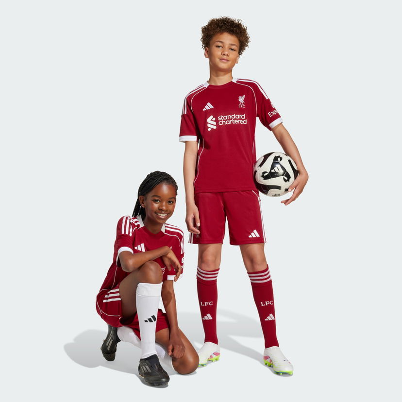 Súprava adidas Performance Liverpool FC 25/26 Home Kit Červená | JV6441