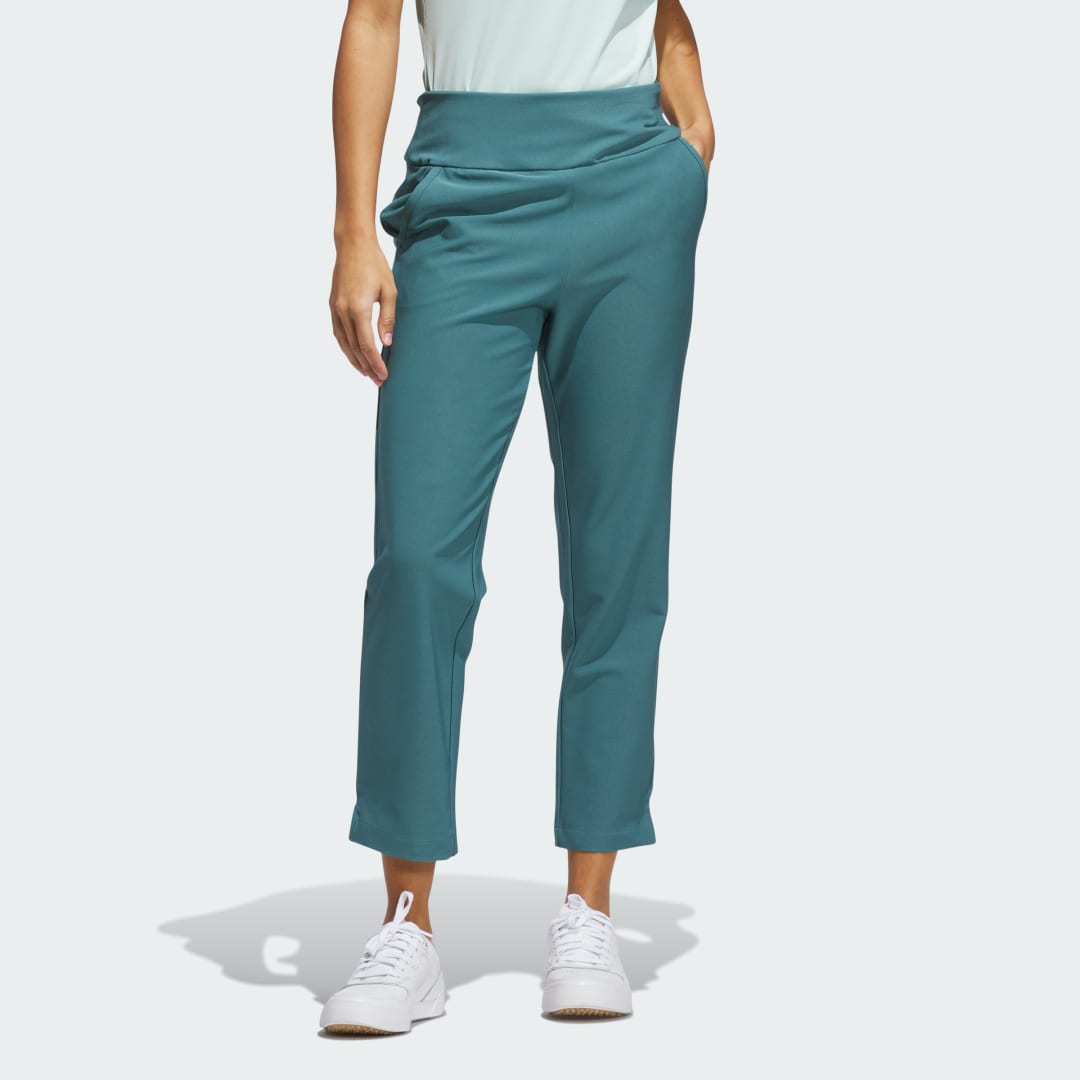 Nohavice adidas Performance Ultimate365 Solid Ankle Pants Zelené | JN7629, 0