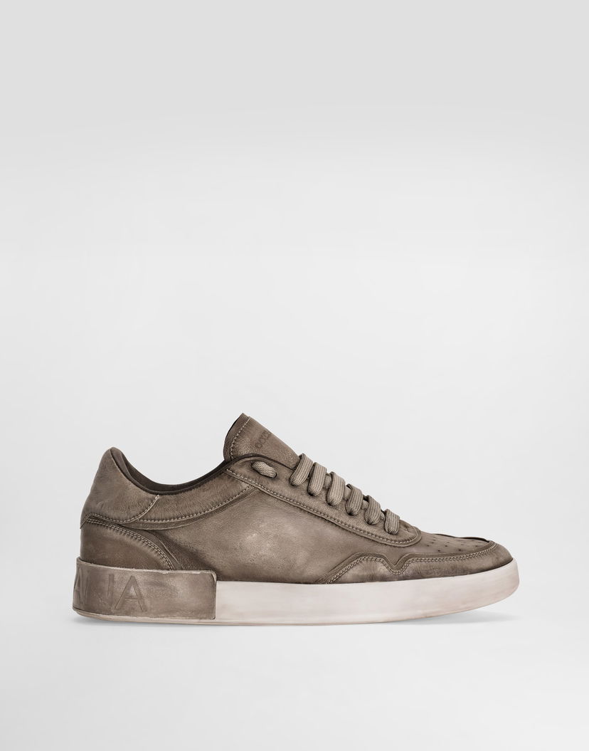 Tenisky a topánky Dolce & Gabbana Dolce & Gabbana Portofino Calfskin Šedá | CS2378AW4678X088