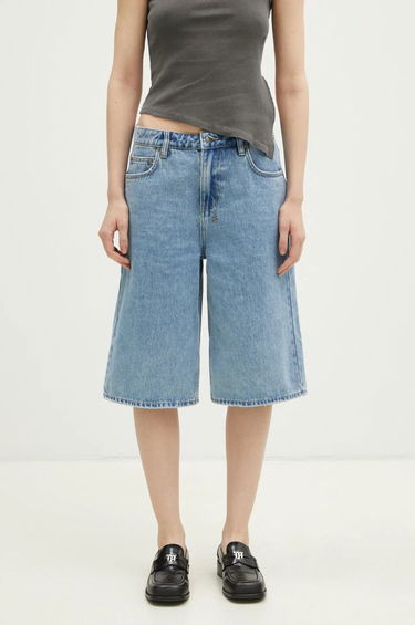 Šortky Ksubi KSUBI Low Rider High Waist Long Denim Shorts Modrá | WPS24WA012, 0