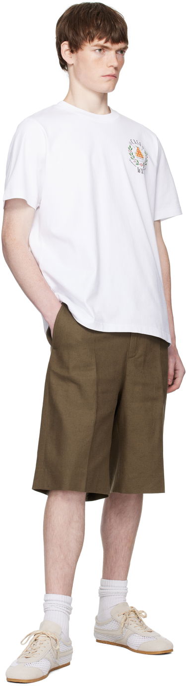 Tričko Casablanca Casablanca 'Casa Way' Graphic T-Shirt Biela | MPF25-JTS-001-26-EX-FLANNELS, 3