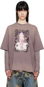 Acne Studios Layered Poodle Print T-Shirt