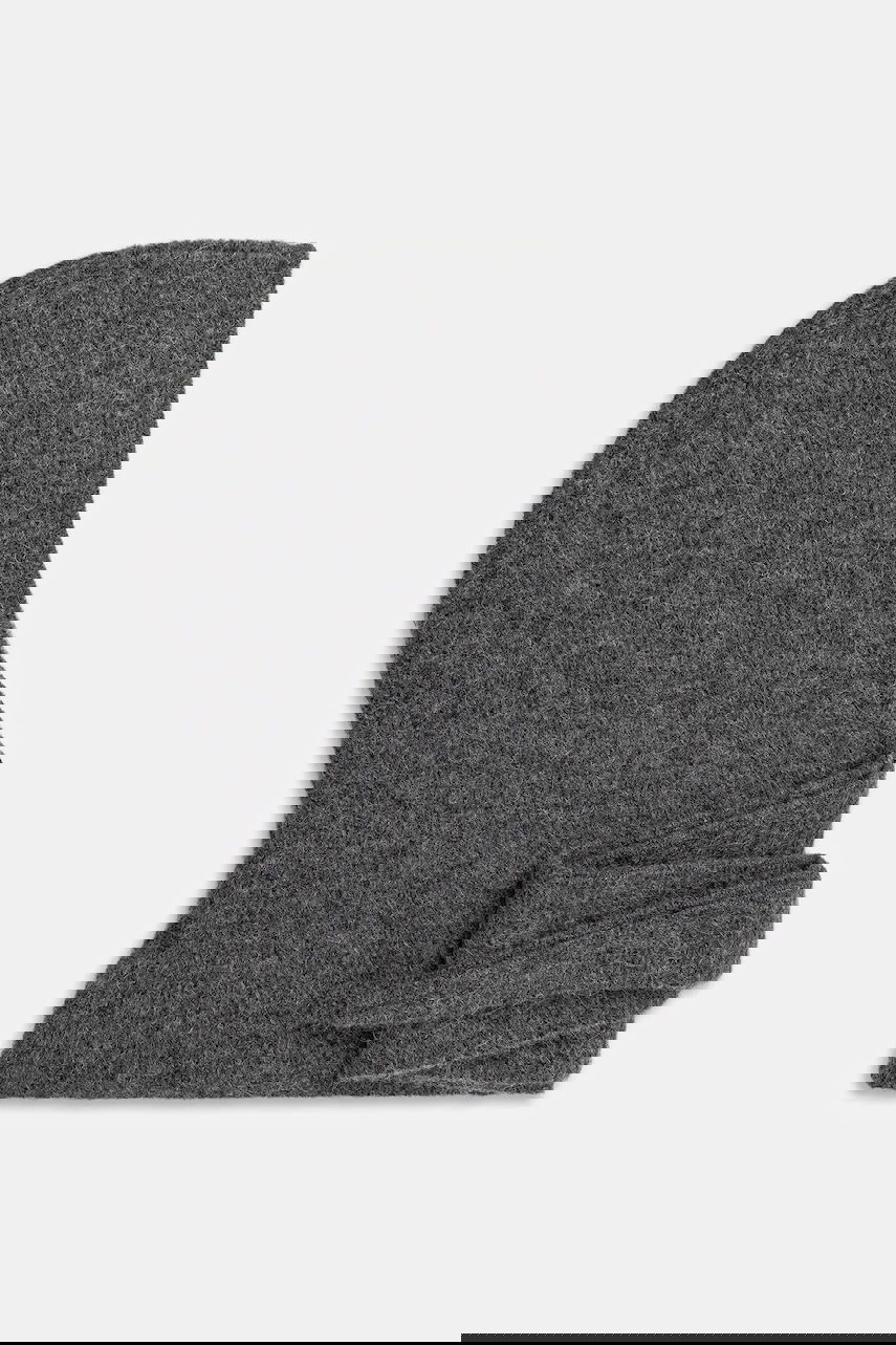 Klobúk GANNI Soft Wool Balaclava Šedá | A6475, 0