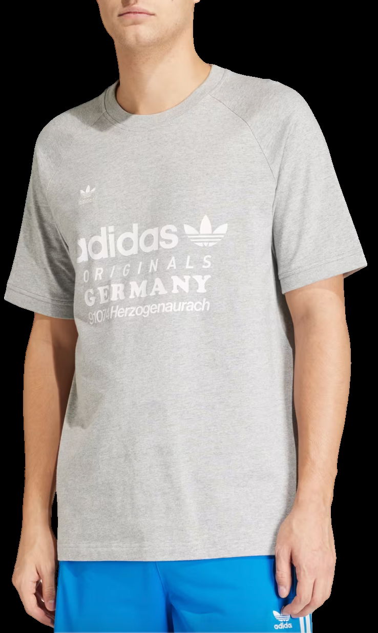 Tričko adidas Originals GRF TEE Šedá | iu0224