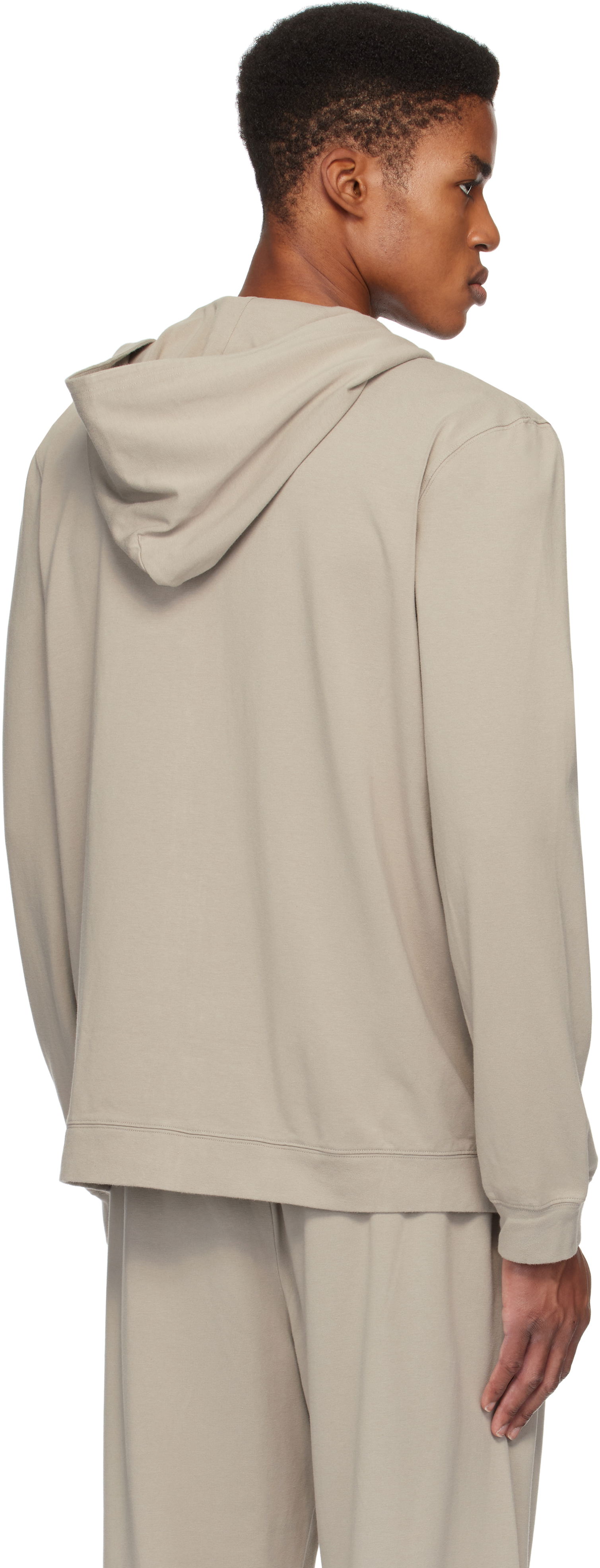 Jersey Lounge Zip-Up Hoodie