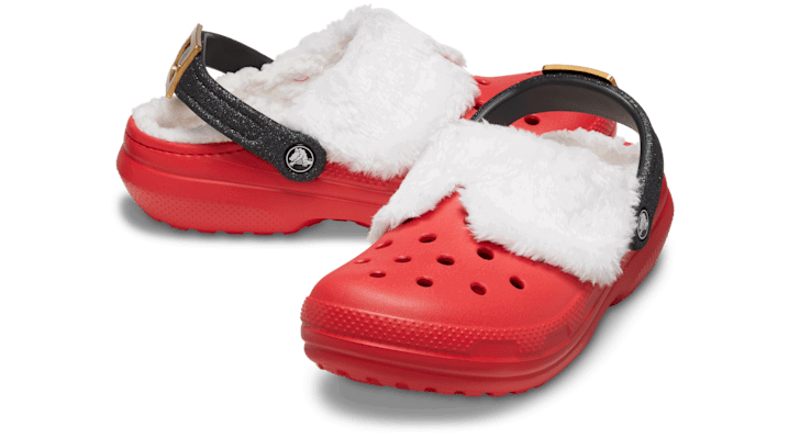 Tenisky a topánky Crocs Classic Lined Santa Clogs Červená | 210933-6WE, 1
