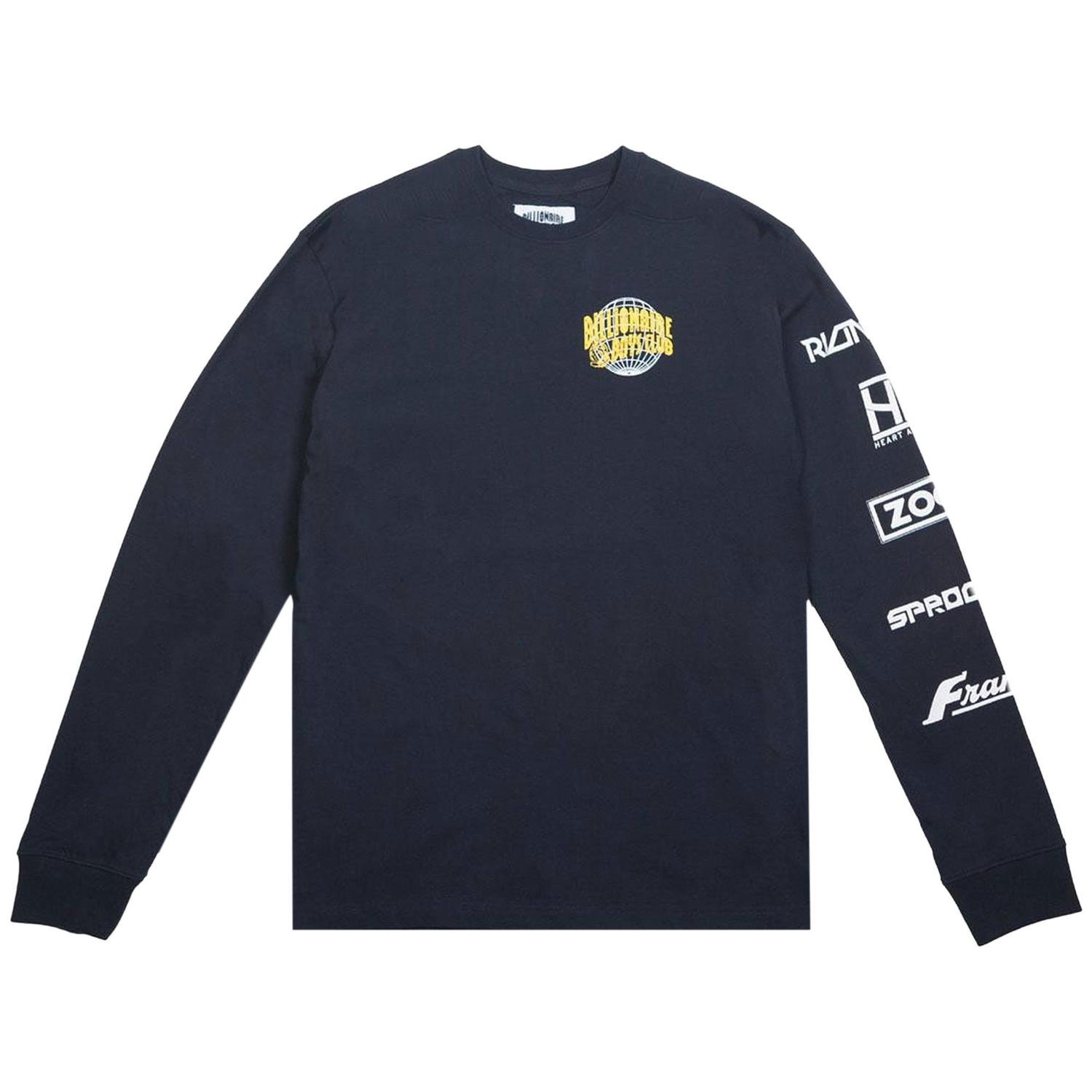 Tričko BILLIONAIRE BOYS CLUB World Tour Tee Navy | 881 8309 NAVY, 1