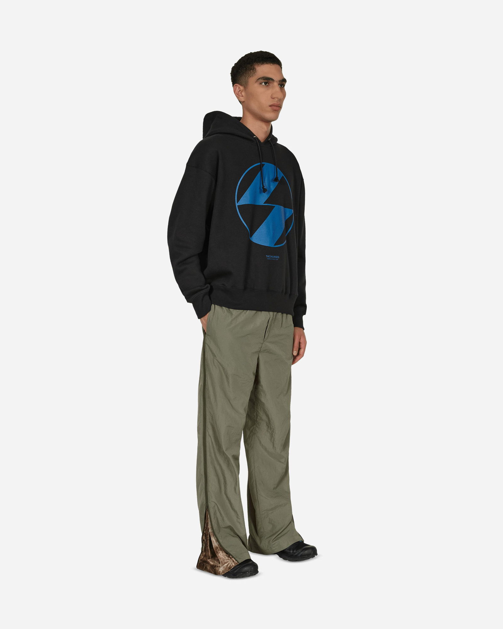 Emblem Hooded Sweatshirt