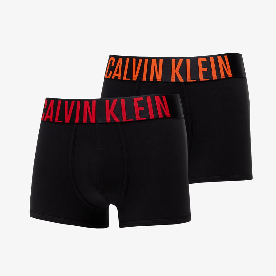Boxerky CALVIN KLEIN Intense Power Cotton Trunk 2-Pack Čierna | NB2602A 6NB, 0