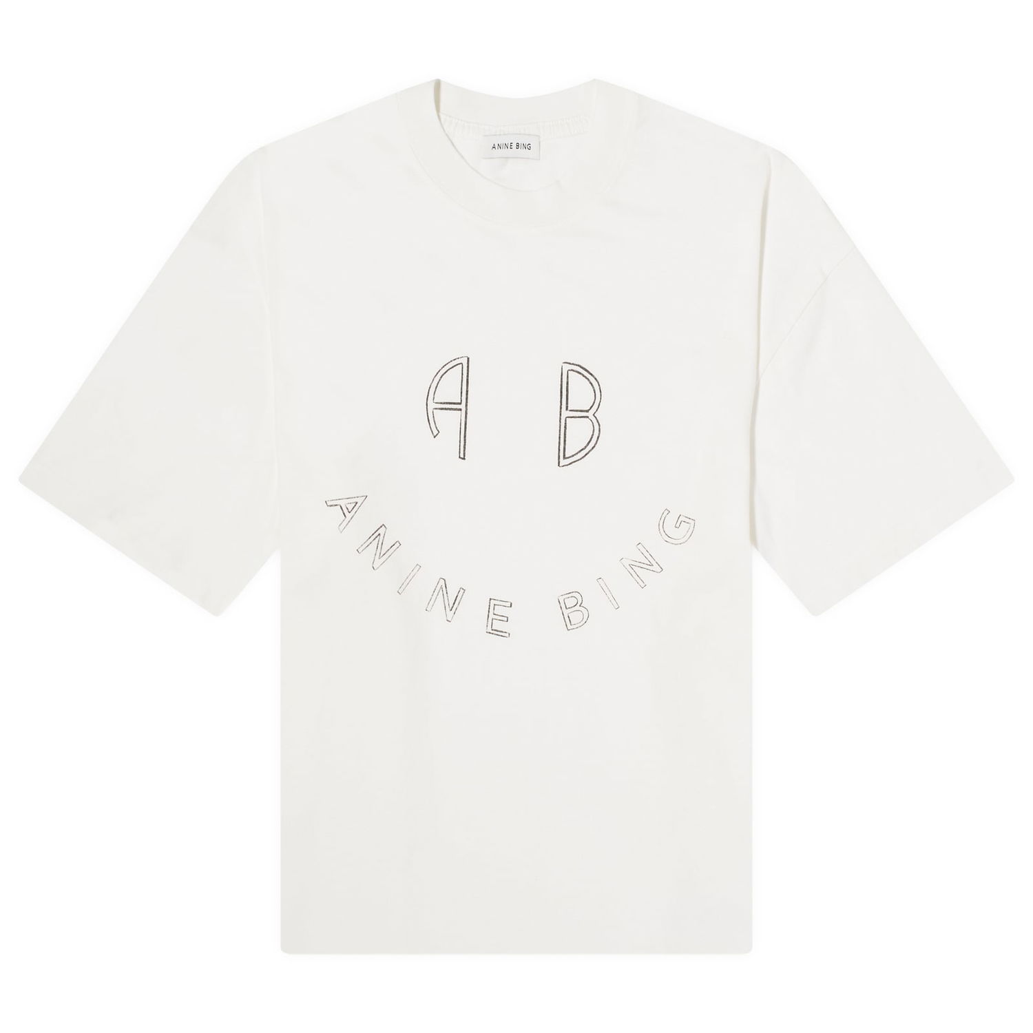 Tričko Anine Bing Kent Ivory T-Shirt X-Small Biela | A-08-2427-150, 1