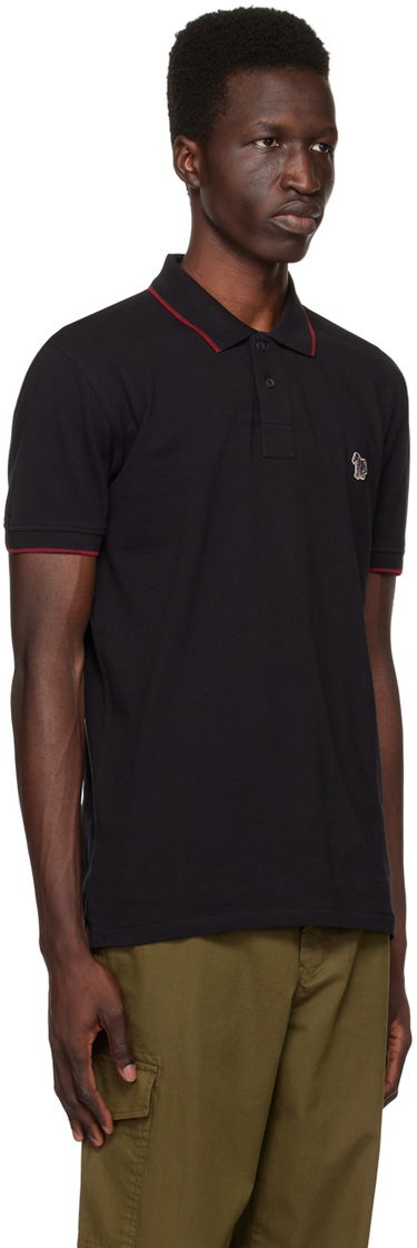 Polo tričko Paul Smith PS Paul Smith Zebra Polo Čierna | M2R-150LZ-K21580-79, 1