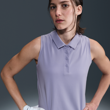 Polo tričko Nike Sleeveless Victory Dri-FIT Polo Fialová | FQ1572-533, 0