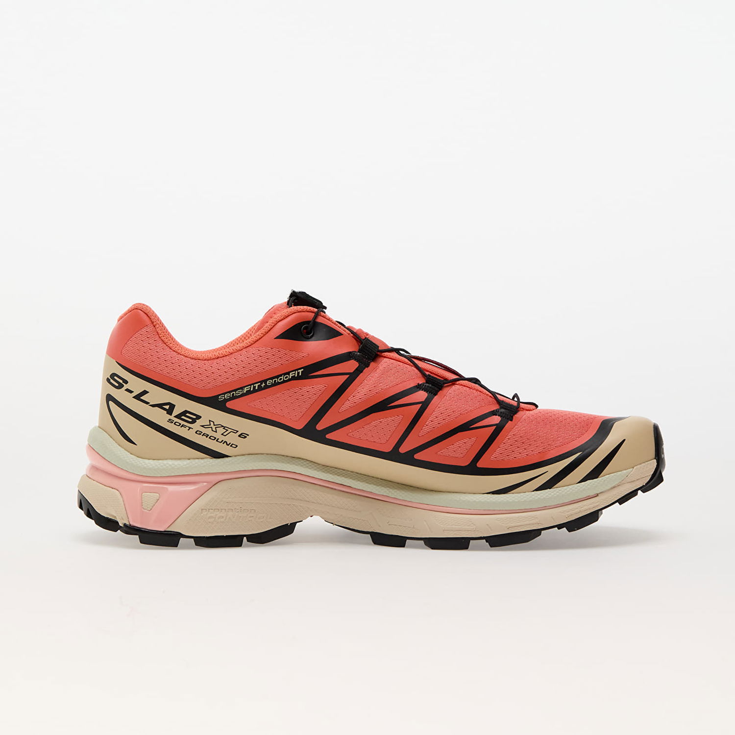 Tenisky a topánky Salomon XT-6 Living Coral/ Black/ Cement Červená | L47445000, 1