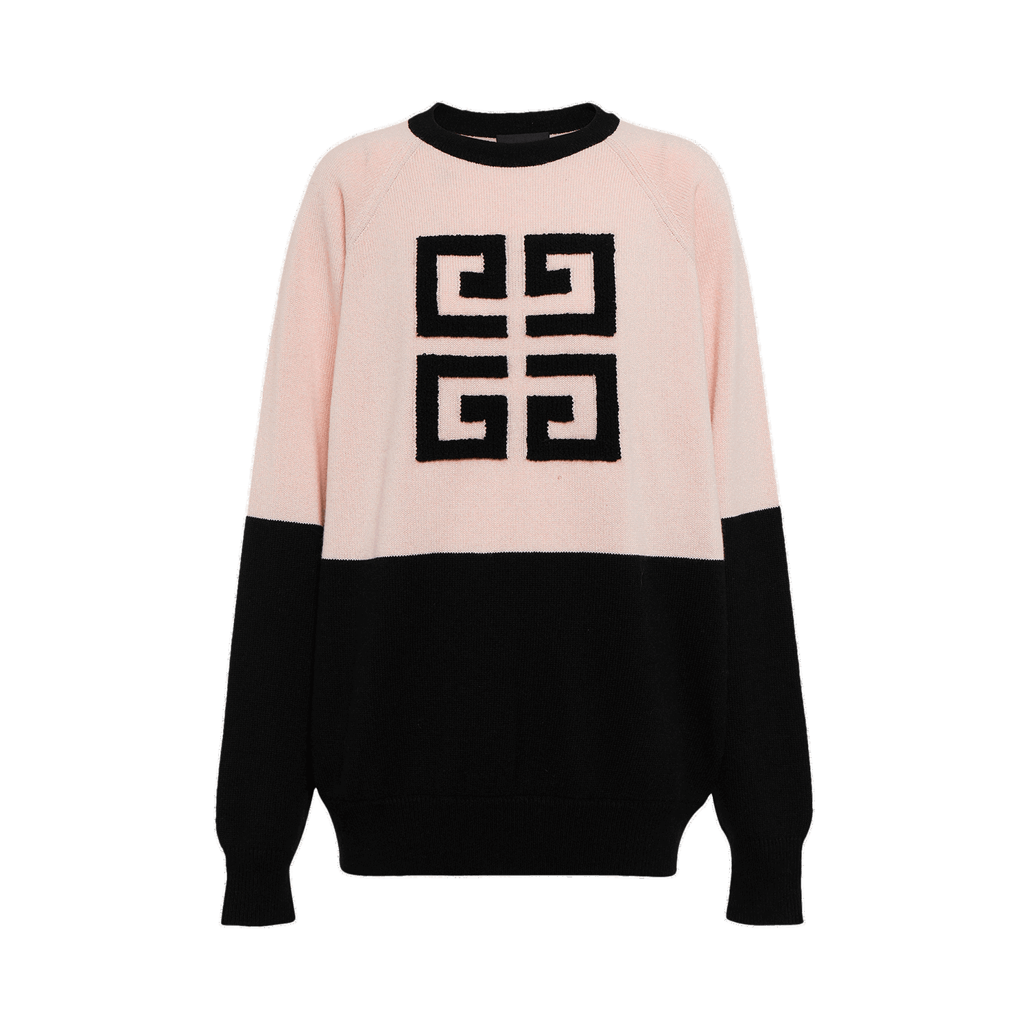 Sveter Givenchy 4G Bi Color Crewneck Ružová | BW908N4ZBA 024, 0