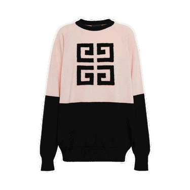 Sveter Givenchy 4G Bi Color Crewneck Ružová | BW908N4ZBA 024, 0