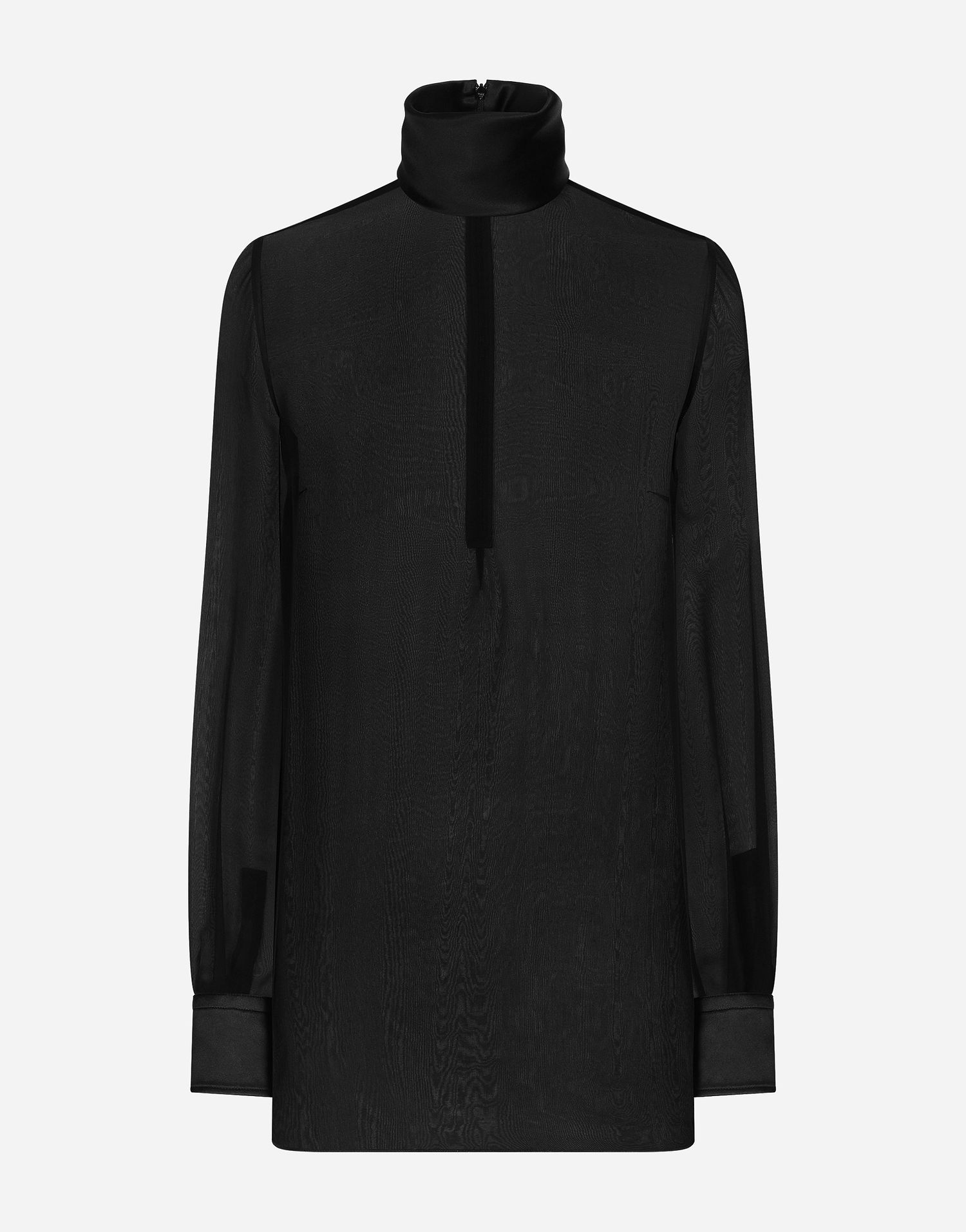 Košeľa Dolce & Gabbana Silk Blouse Čierna | F7AI0TFU1ATN0000, 0