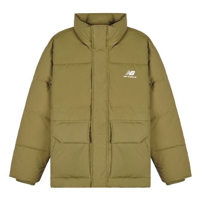 Prešívaná bunda New Balance Padded  Jacket Zelené | AMJ14309-OV