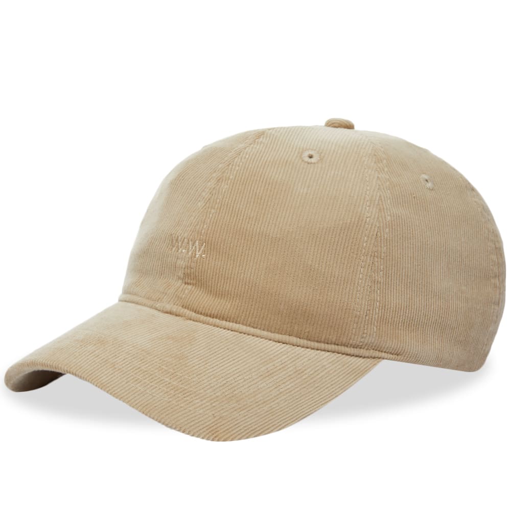 Šiltovka WOOD WOOD Low Profile Corduroy Cap Béžová | 12130810-9016-2514, 0