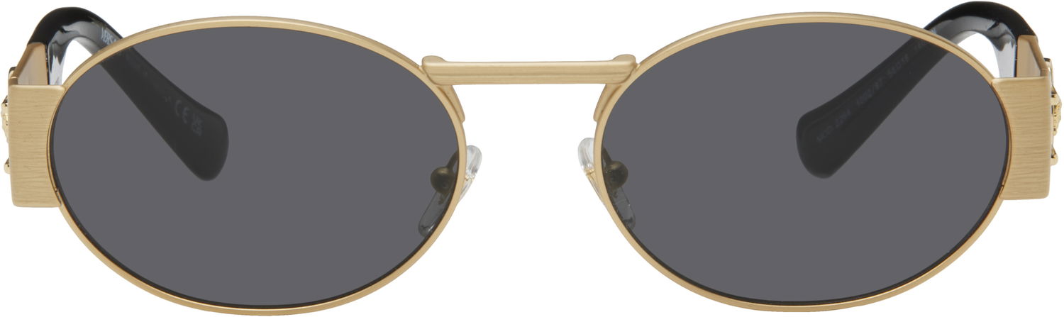 Slnečné okuliare Versace Versace Medusa Deco Oval Sunglasses Metalická | 0VE2264 8056597922371, 0