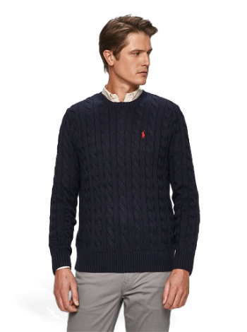 Polo by Ralph Lauren Cotton Cable Crew Knit 710775885001