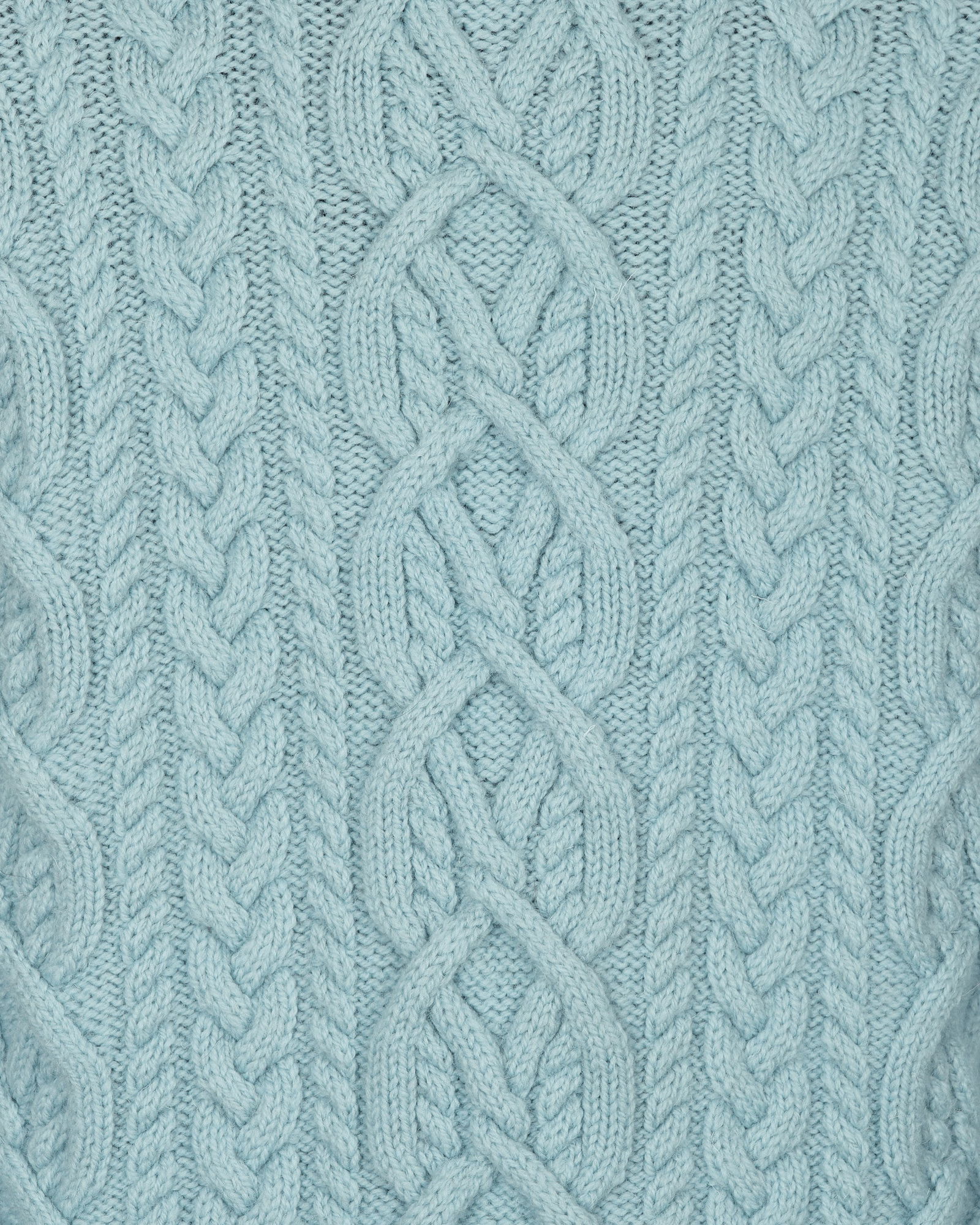 Cable Knit Sweater Blue