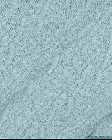 Košeľa Dries Van Noten Cable Knit Sweater Blue Tyrkysová | 222-021232-5707 505, 5