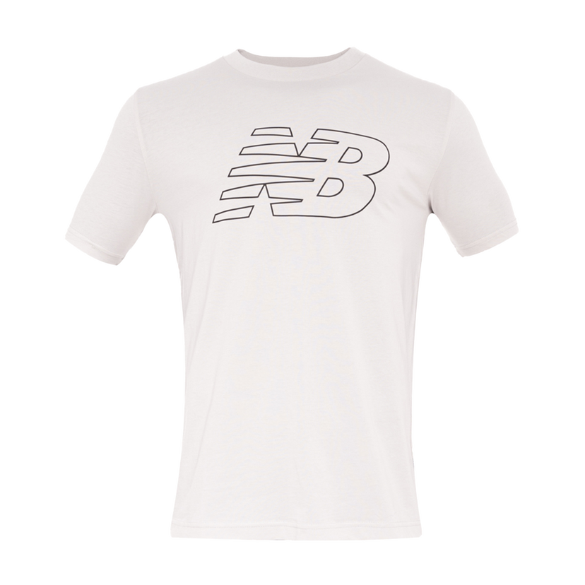 Tričko New Balance Flying NB T-Shirt Biela | MT43931-GYM