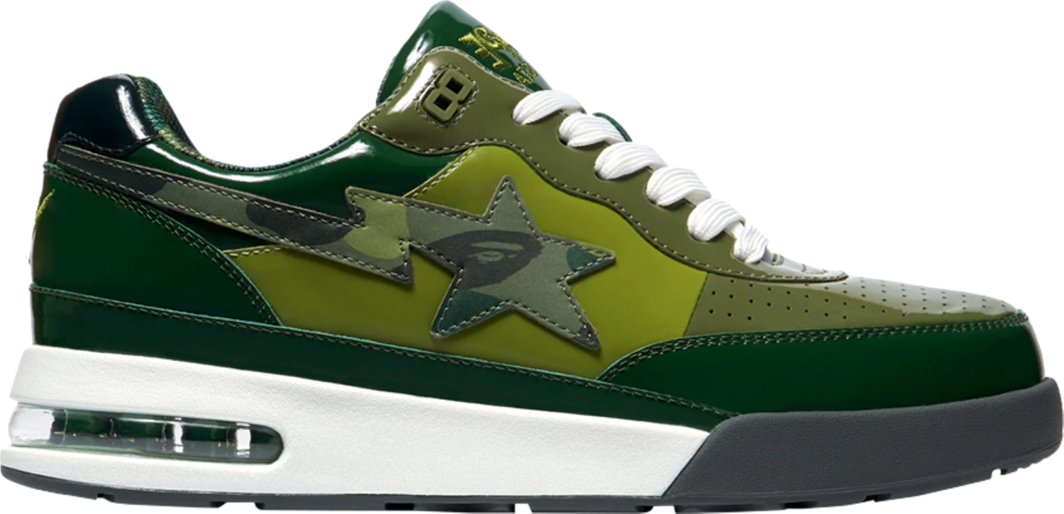 Tenisky a topánky BAPE Road Sta "Green Camo" Zelené | 001FWI801003M-GRN, 0