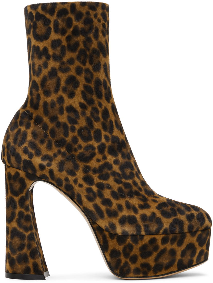 Oblečenie Gianvito Rossi Gianvito Rossi Holly Platform Ankle Boots Hnedá | G73174.70RIC.CMD