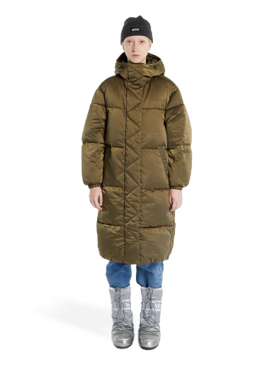 Tommy Jeans Long Satin Puffer