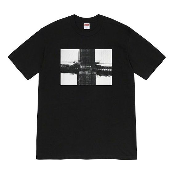 Tričko Supreme Bridge Graffiti Short Sleeve Tee Čierna | SUP-FW19-10922