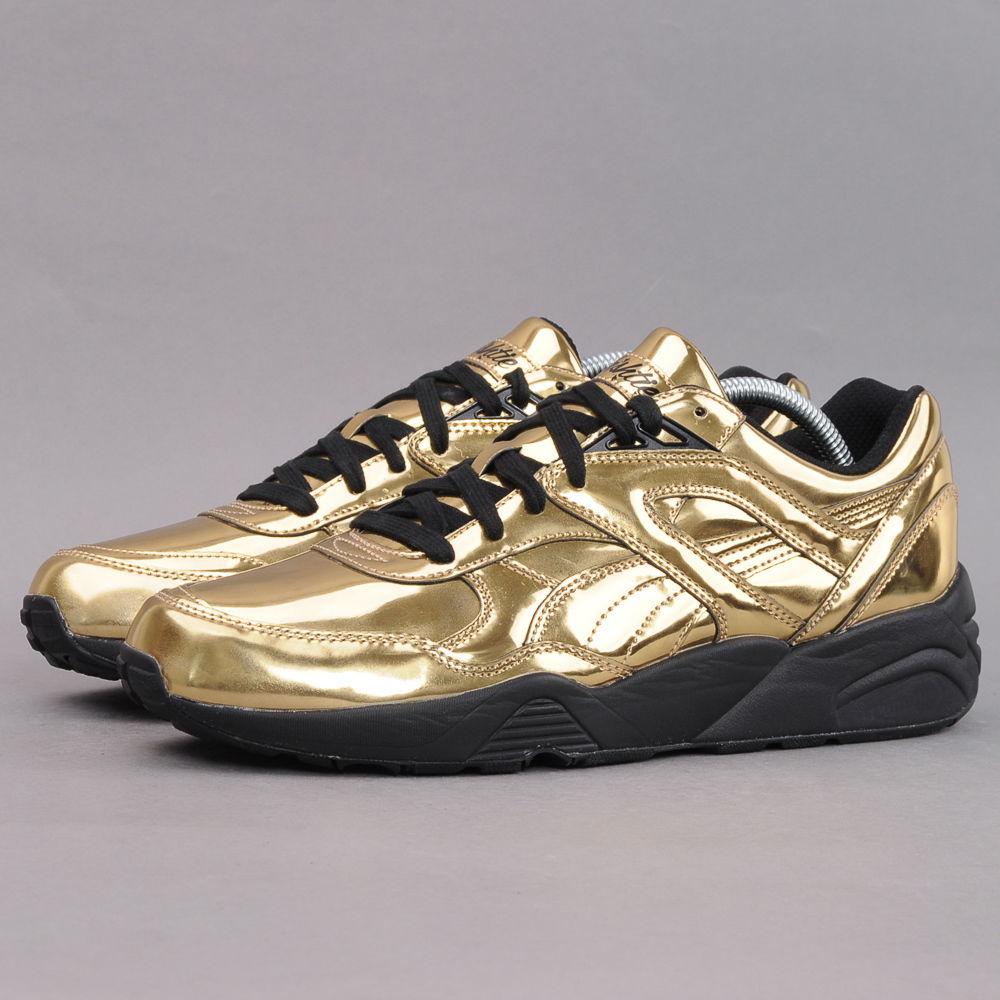 Tenisky a topánky Puma R698 x Vashtie G gold Metalická | 358838 01, 1