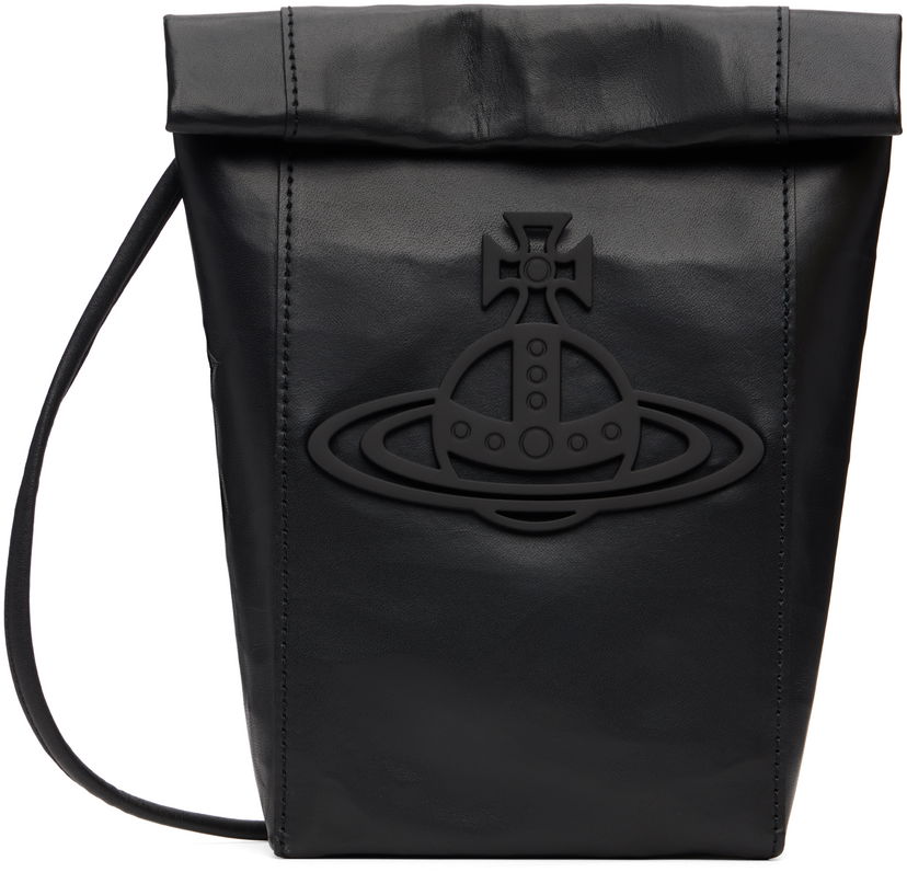 Taška cez rameno Vivienne Westwood Vivienne Westwood Maria Crossbody Pouch Čierna | 4803000ZU-L00AN-