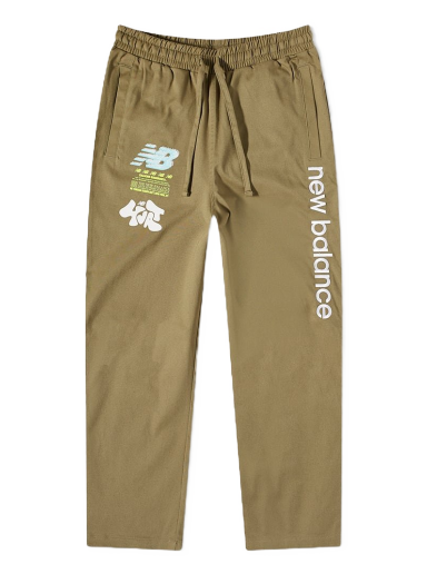 Nohavice New Balance Salehe Bembury Hnedá | MP11563-CGN