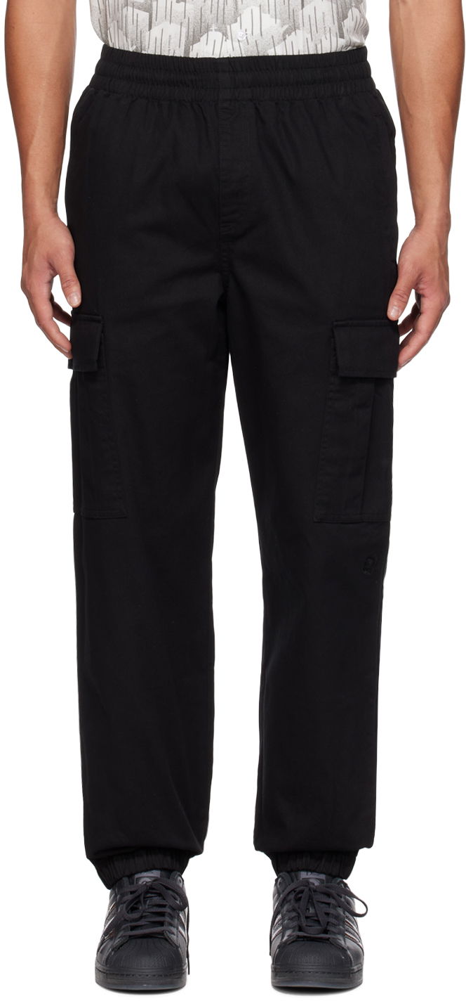 Cargo nohavice BILLIONAIRE BOYS CLUB Overdyed Čierna | B23109, 0