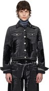 Jean Paul Gaultier 'The Flocked' Denim Jacket