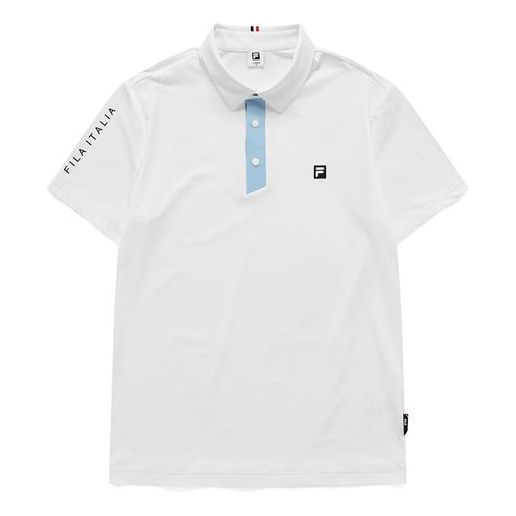Polo tričko FILA Golf Under Polo Shirt Biela | A11M115152F-WT