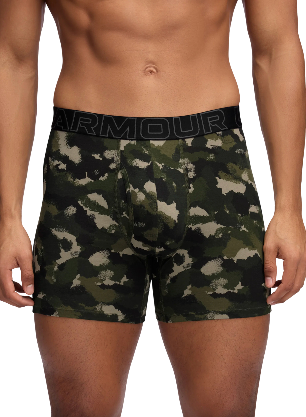 Boxerky Under Armour Performance Cotton Printed 6-Inch Boxer Briefs 3-Pack Rôznofarebný | 1383890-391, 1