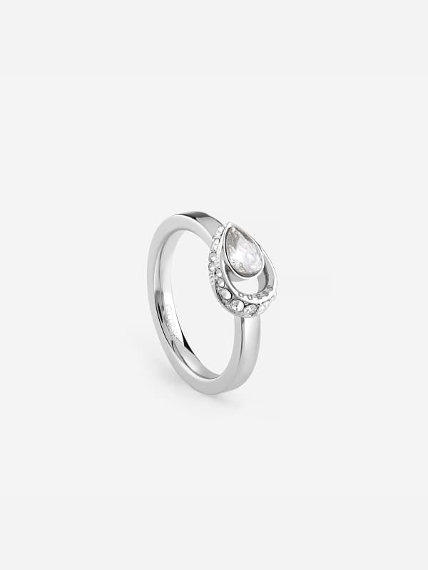 Prsteň GUESS “Lollipop” Ring Šedá | JUBR03394JW, 0