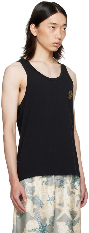 Tielko Versace Medusa Tank Top Čierna | AUU01012_1A10011, 1