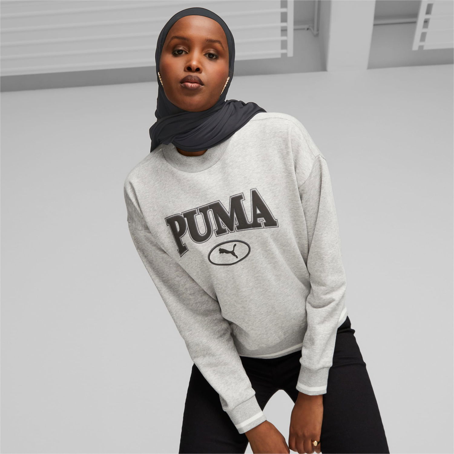 Mikina Puma SQUAD Sweatshirt Biela | 621488_04, 0