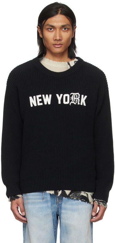 Sveter R13 R13 'New York' Knit Sweater Čierna | R13WY199-Y016C, 0