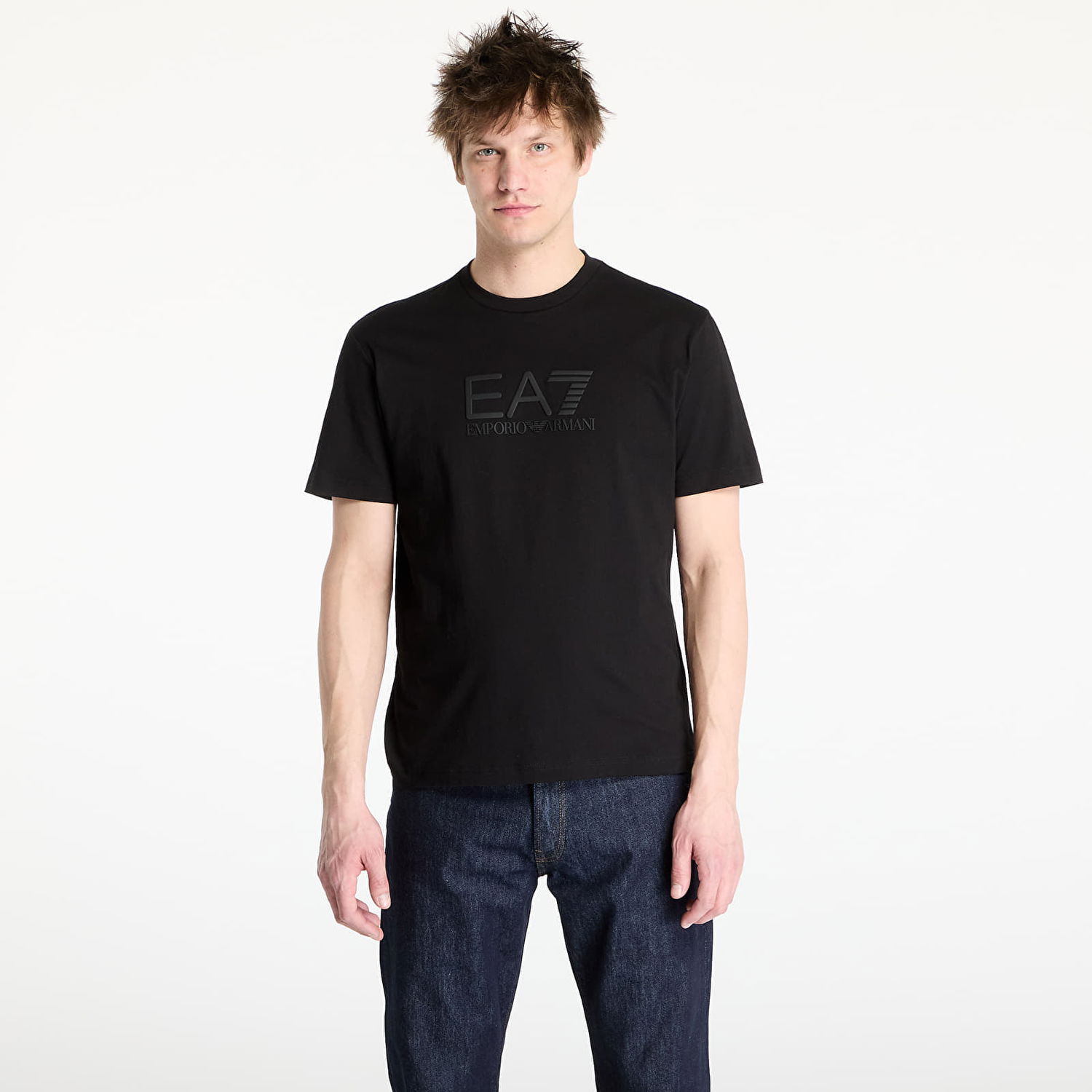 Tričko Emporio Armani EA7 Emporio Armani Train Visibility T-Shirt Čierna | 7M000224AF10375UC001, 0