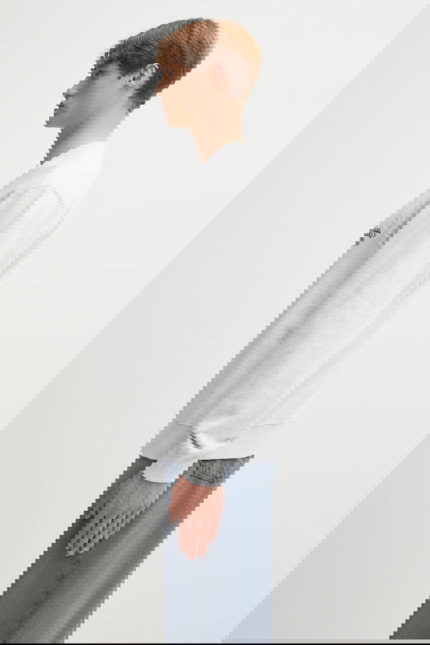 Mikina Carhartt WIP Alumni Cotton Crewneck Sweatshirt Šedá | I035190.482XX, 1