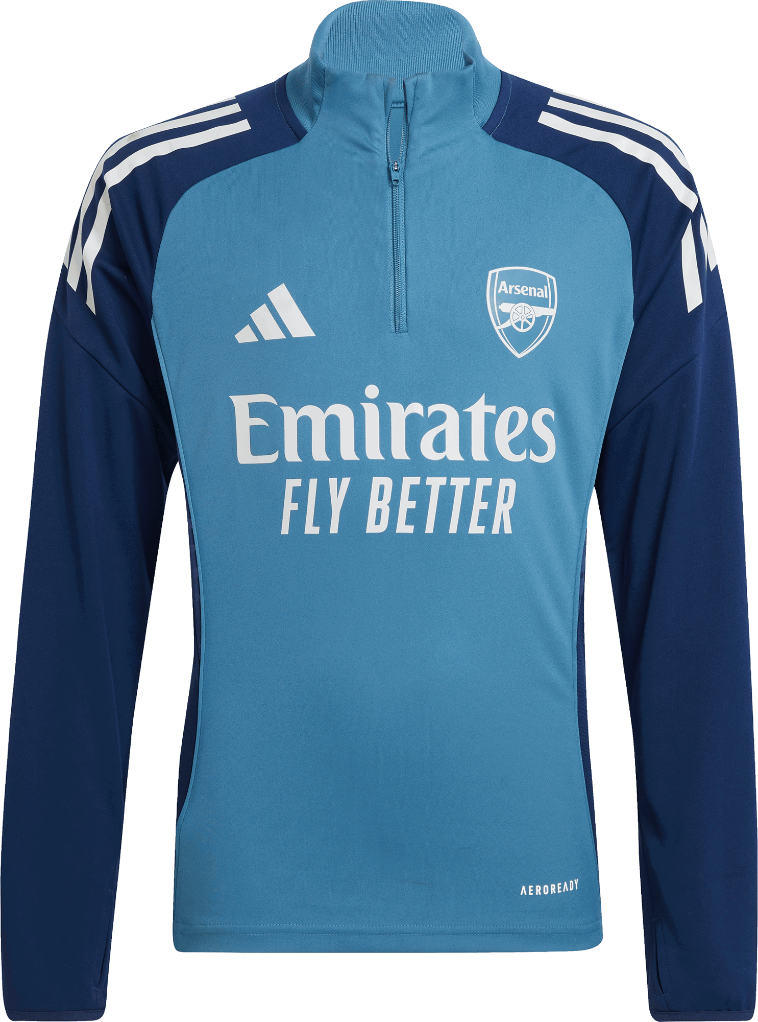 Tričko adidas Originals Arsenal AFC TR TOP Y Long Sleeve Training Top Modrá | jj1817, 0