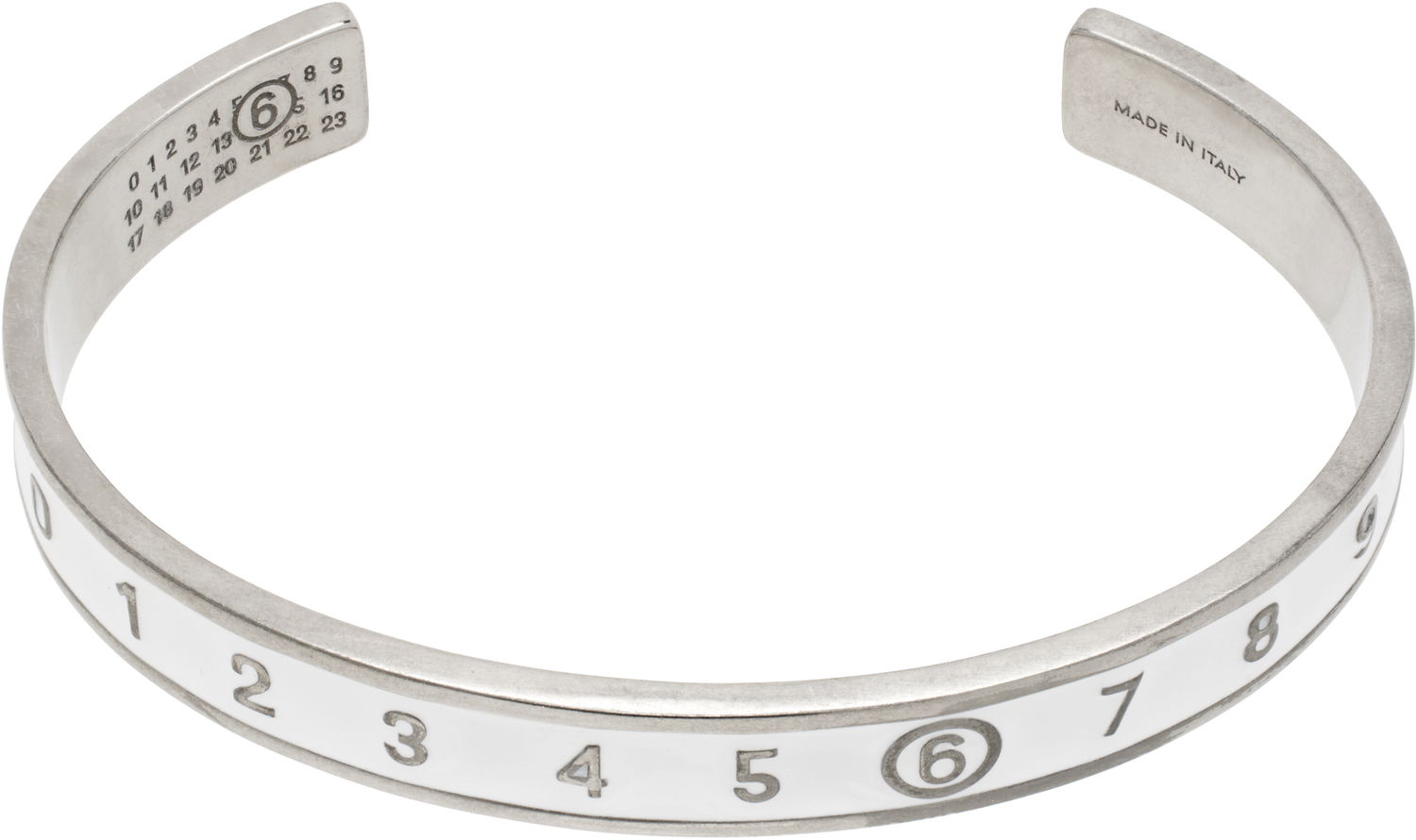 Náramok Maison Margiela MM6 Maison Margiela Numeric Cuff Bracelet Metalická | SM6UY0090 P7211, 0